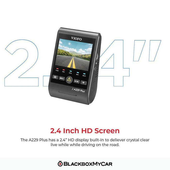 VIOFO A229 Plus 2K QHD 3-Channel Dash Cam | VIOFO | Dash Cams | BlackboxMyCar