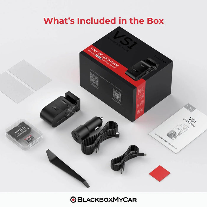 VIOFO VS1 Mini 2K QHD Dash Cam | VIOFO | Dash Cams | BlackboxMyCar