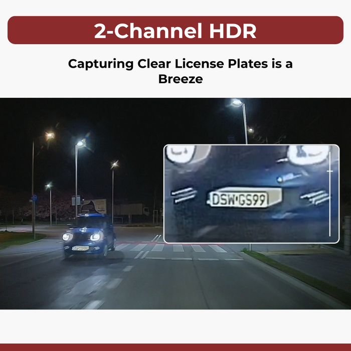 VIOFO A229 Pro Tele 2CH 4K+2K Telephoto 4x Optical Zoom Dash Cam