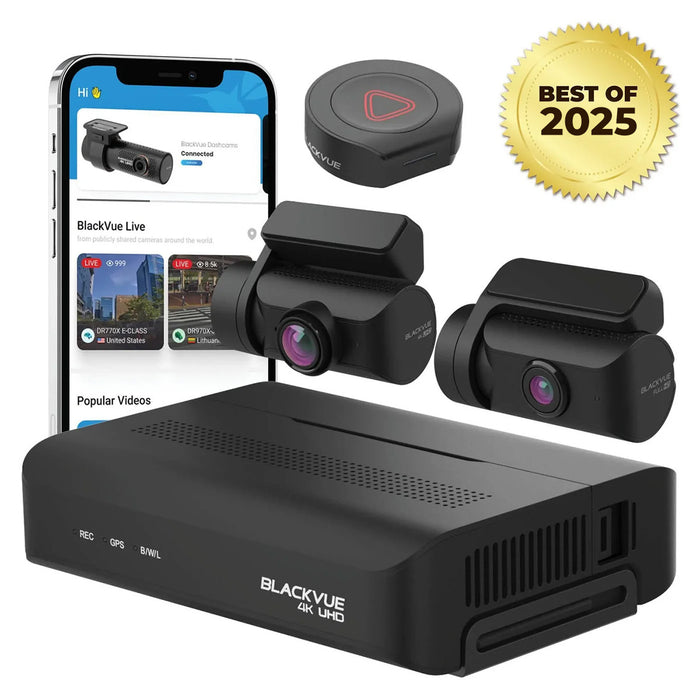 BlackVue DR970X-2CH Box Plus 4K UHD Cloud Dashcam