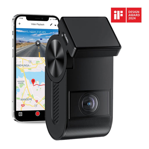 VIOFO VS1 Mini 2K QHD Dash Cam - Dash Cams - {{ collection.title }} - 1-Channel, 2K QHD @ 60 FPS, Adhesive Mount, App Compatible, Bluetooth, China, Dash Cams, G-Sensor, GPS, Hardwire Install, Loop Recording, Mobile App, Mobile App Viewer, Night Vision, Parking Mode, sale, Security, Super Capacitor, Wi-Fi - BlackboxMyCar
