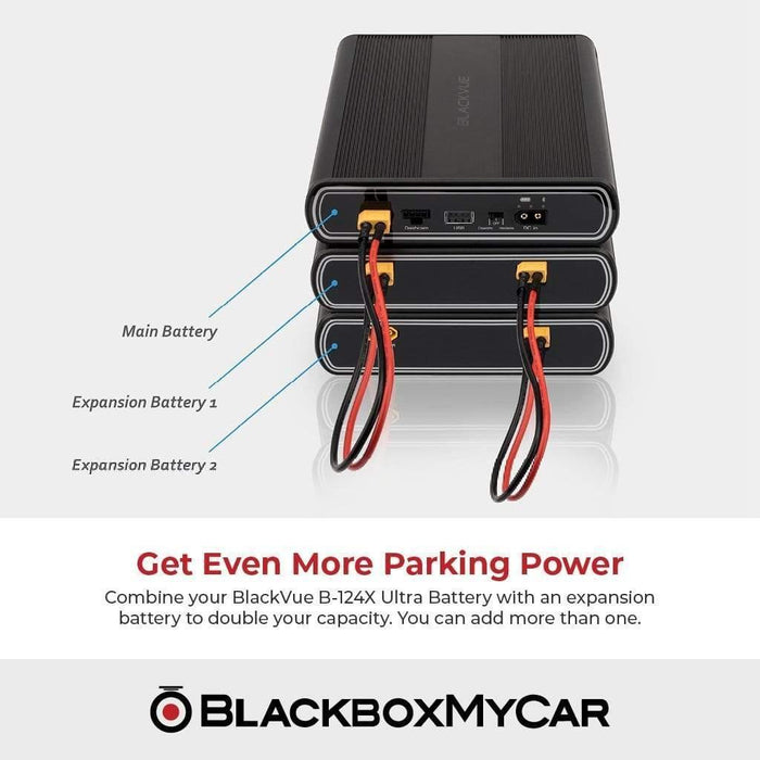 [REFURBISHED] BlackVue Power Magic Ultra Battery Expansion Pack (B-124E) - Dash Cam Accessories - [REFURBISHED] BlackVue Power Magic Ultra Battery Expansion Pack (B-124E) - 12V Plug-and-Play, App Compatible, Battery, Bluetooth, Hardwire Install, sale, South Korea - BlackboxMyCar