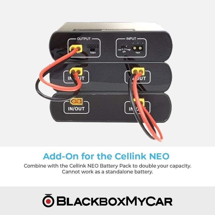 [REFURBISHED] Cellink NEO Extended Battery Pack - Dash Cam Accessories - {{ collection.title }} - 12V Plug-and-Play, App Compatible, Battery, Bluetooth, Dash Cam Accessories, Hardwire Install, LiFePO4, sale, South Korea - BlackboxMyCar