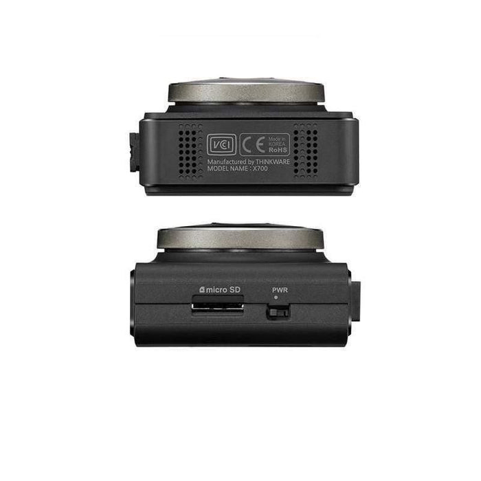 [REFURBISHED] Thinkware X700 Single-Channel - 16GB SD Card - Dash Cams - {{ collection.title }} - 1080p Full HD @ 30 FPS, ADAS, Adhesive Mount, Dash Cams, Display Screen, G-Sensor, GPS, Loop Recording, Night Vision, Parking Mode, South Korea, Super Capacitor - BlackboxMyCar