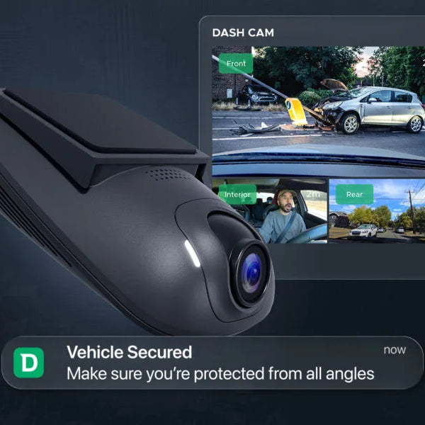CEoutlook source image showing the Firstech Drone XC2 LTE dash camera announcement visual