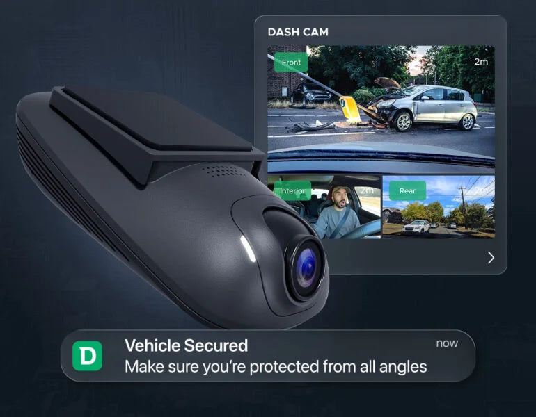 CEoutlook source image showing the Firstech Drone XC2 LTE dash camera announcement visual
