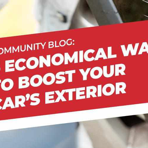 5 Economical Ways to Boost Your Car’s Exterior - - BlackboxMyCar