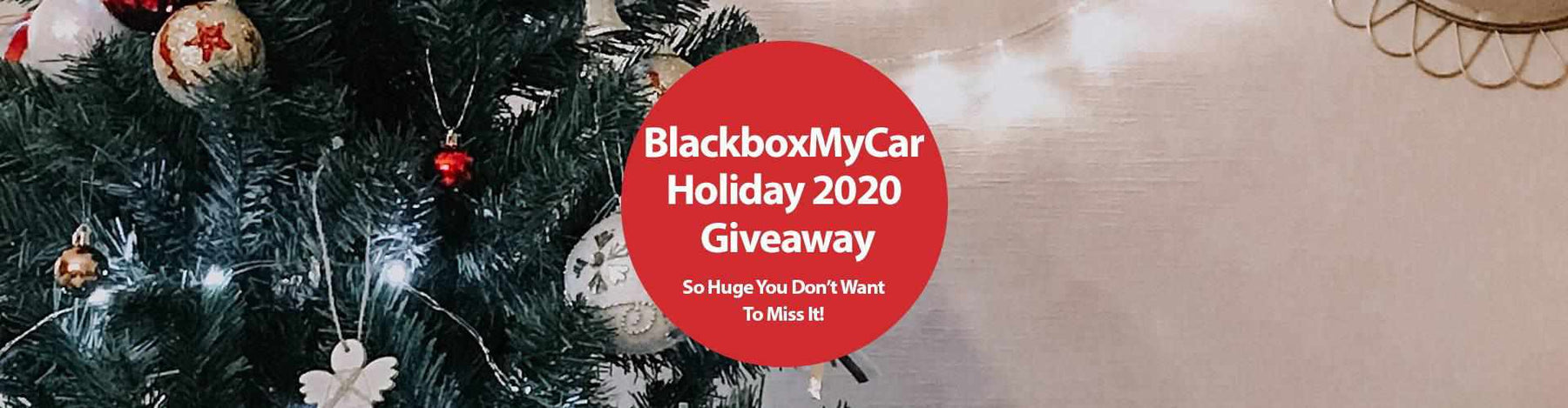 BlackboxMyCar Holiday 2020 Giveaway - - BlackboxMyCar