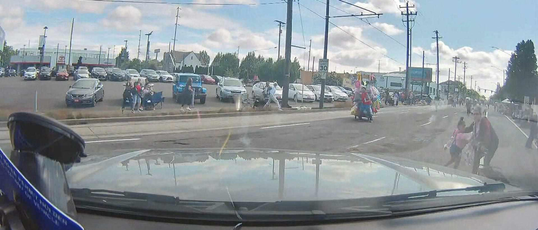 Decisive Dash Cam Footage Show’s Road Rager Plowing Through Portland Parade | Decisive Dash Cam Footage Show’s Road Rager Plowing Through