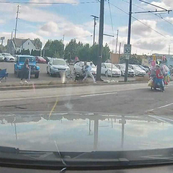 Decisive Dash Cam Footage Show’s Road Rager Plowing Through Portland Parade | Decisive Dash Cam Footage Show’s Road Rager Plowing Through