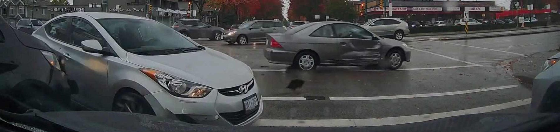 Driver Captures Rough Sideswipe Hit-and-Run Shortly After Installing Dash Cam | Driver Captures Rough Sideswipe Hit-and-Run Shortly After