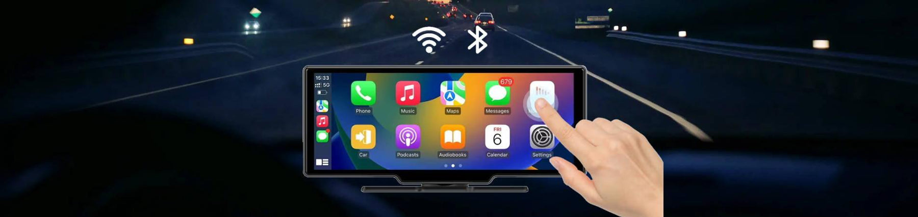 How does the BlackboxMyCar S-Drive Display Work with Existing Bluetooth and Carplay? | How does the BlackboxMyCar S-Drive Display Work with