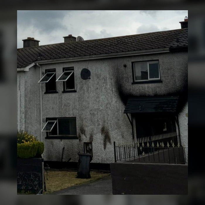 House damaged after the Longford arson appeal source image