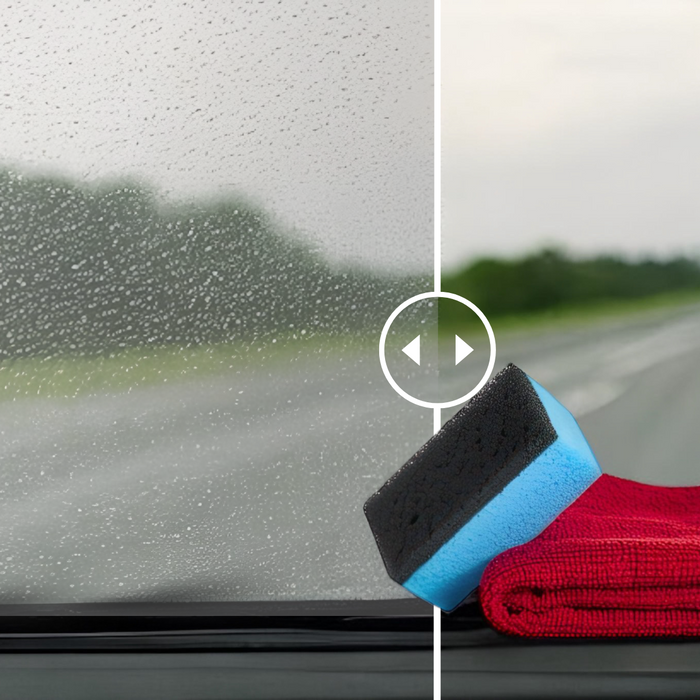 Drive with Unmatched Clarity with the BlackboxMyCar Windshield Clean Kit!