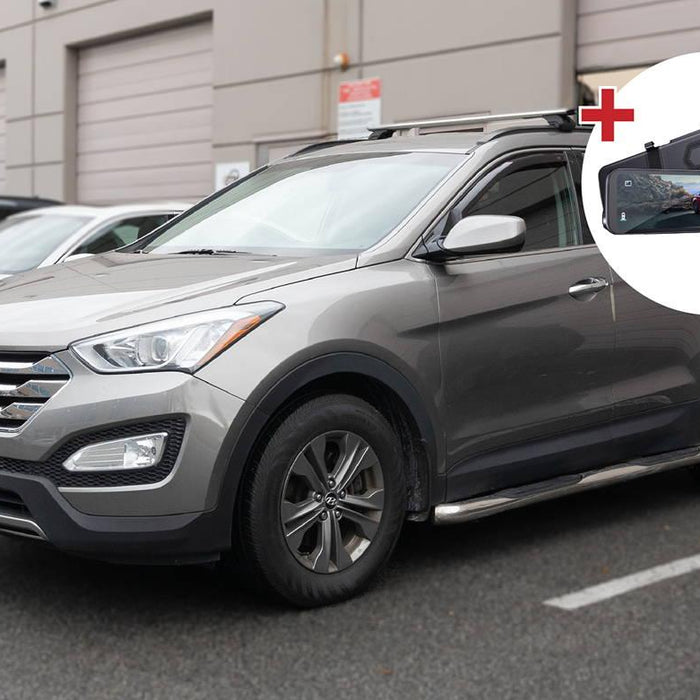 BlackboxMyCar | Dash Cam Installation: 2013 Hyundai Santa Fe x Vantrue Mirror Cam 3 | BlackboxMyCar | Dash Cam Installation: 2013 Hyundai
