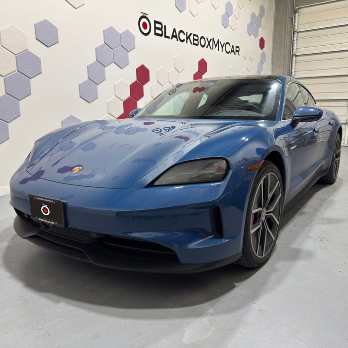 Installing a BlackVue Elite 9 2CH + CM100G LTE Module + B-130A Battery Pack into a 2025 Porsche Taycan 4S