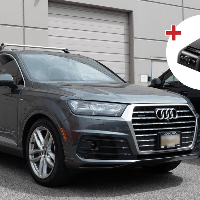 BlackboxMyCar | Dash Cam Installation: 2019 Audi Q7 x Thinkware U1000 2-CH 4K Dash Cam (Hardwire for Parking Surveillance Mode) - BlackboxMyCar
