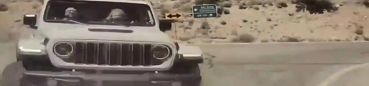 Dash Cam Captures Shocking Hit-and-Run on Mount Charleston, Nevada | Dash Cam Captures Shocking Hit-and-Run on Mount Charleston, Nevada |