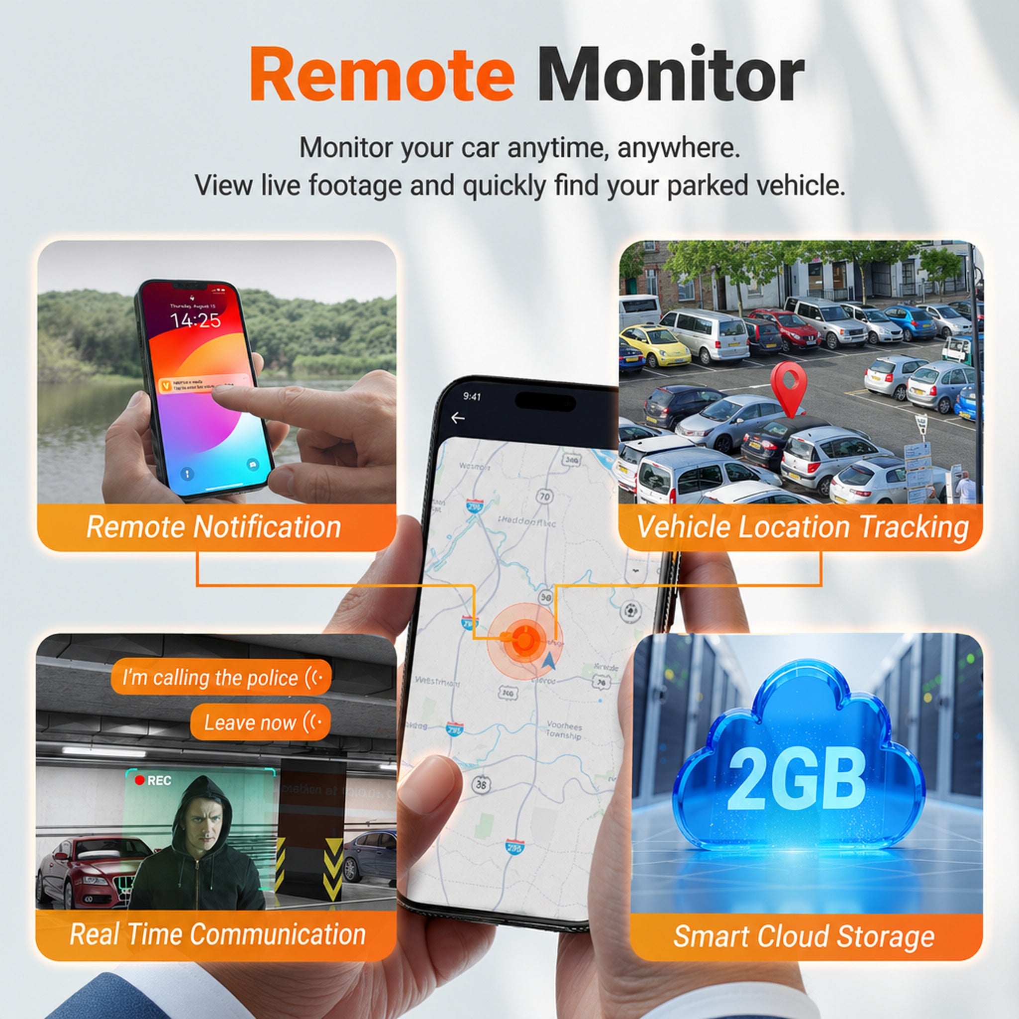 Vantrue Nexus 5S (N5S) 4-Channel 2K QHD Dash Cam with Sony STARVIS