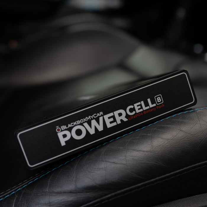 BlackboxMyCar PowerCell 8 LiFePO4 Bluetooth Dash Cam Battery Pack