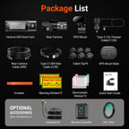 Vantrue Nexus 5S (N5S) 4-Channel 2K QHD Dash Cam with Sony STARVIS 2