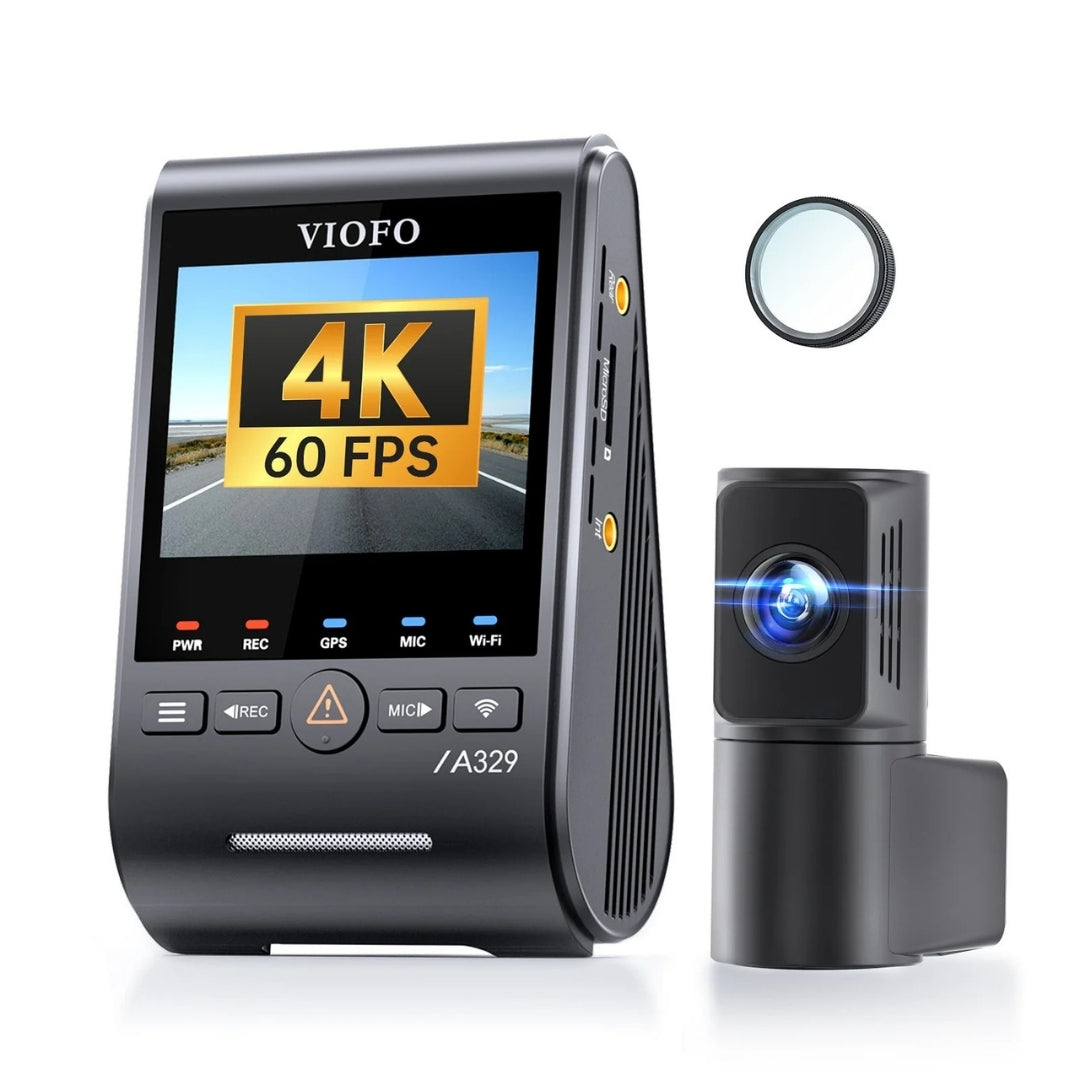 VIOFO A329S 2CH 4K 60 fps dash cam