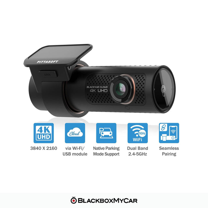 BlackVue DR970X-1CH 4K UHD Cloud Dash Cam - Dash Cams - {{ collection.title }} - 1-Channel, 4K UHD @ 30 FPS, Adhesive Mount, App Compatible, Bluetooth, Cloud, Dash Cams, Desktop Viewer, G-Sensor, GPS, Hardwire Install, Loop Recording, Mobile App, Mobile App Viewer, Night Vision, Parking Mode, sale, Security, South Korea, Super Capacitor, Wi-Fi - BlackboxMyCar
