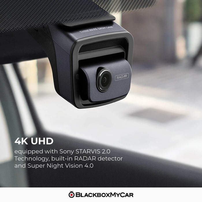 THINKWARE U3000 Ultra 4K Dash Cam Front and Rear 2CH STARVIS 2 Sensor Super  Night Vision Dashcam for Car Camera 5GHZ WiFi GPS Radar Buffered Parking