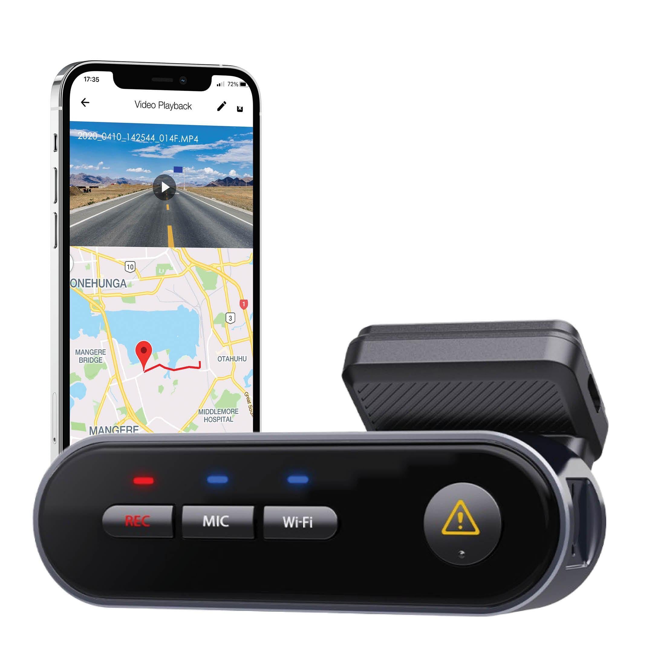VIOFO A129 Pro Duo 4K 2-Channel Dash Cam with GPS - Dash Cams - VIOFO A129 Pro Duo 4K 2-Channel Dash Cam with GPS - 2-Channel, 4K UHD @ 30 FPS, Adhesive Mount, backorder:Sorry - Item on Backorder - ETA July 12th, China, Display Screen, G-Sensor, GPS, Loop Recording, Mobile App Viewer, Night Vision, Parking Mode, Rear Camera, Super Capacitor, Wi-Fi - BlackboxMyCar