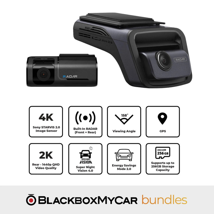 [Signature Bundle] Thinkware U3000 Dual Channel  + BlackboxMyCar PowerCell 8 Battery Pack + Bonus 2-Year Warranty