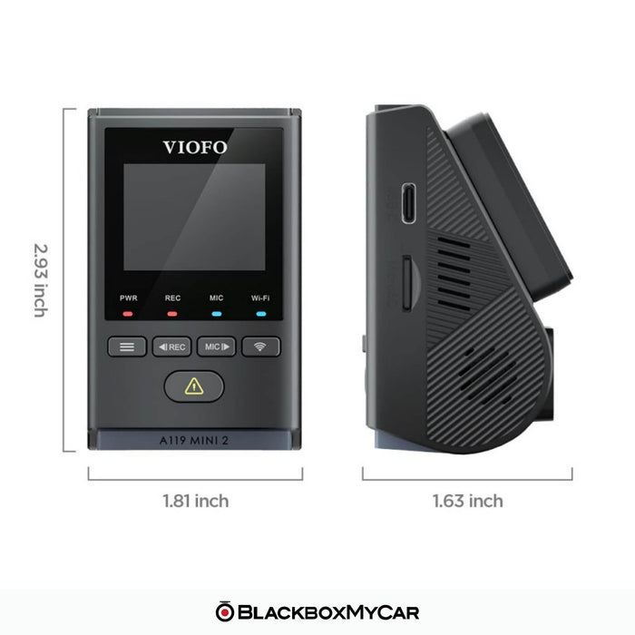 Kamera samochodowa VIOFO A119 MINI 2 GPS WIFI QHD CARTEXIM
