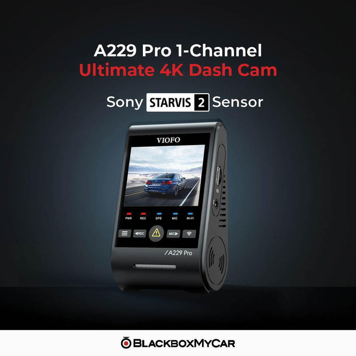VIOFO A229 Pro Duo 4K UHD 2-Channel Dash Cam — BlackboxMyCar