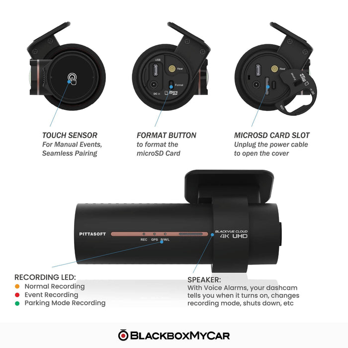 BlackVue DR970X-2CH Plus 4K UHD Cloud Dash Cam — BlackboxMyCar