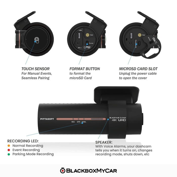 4K Cloud Dashcams - BlackVue Dash Cameras