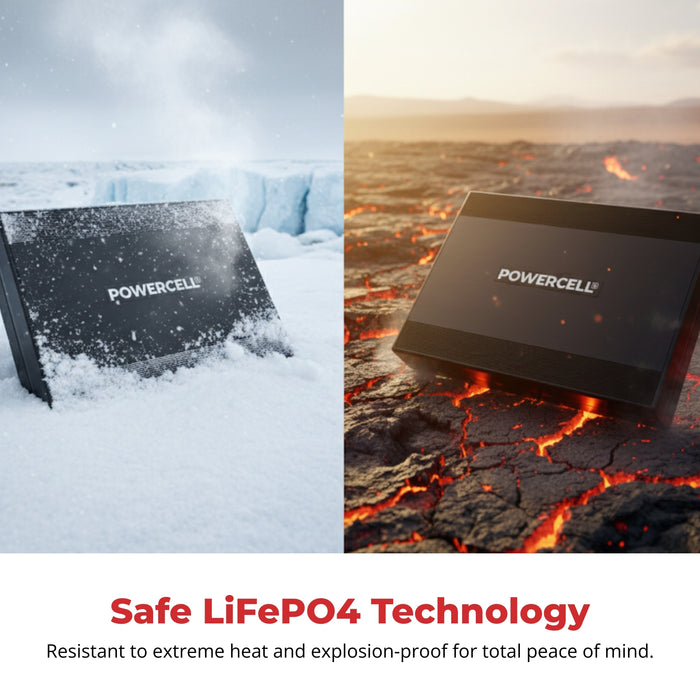 BlackboxMyCar PowerCell 8 LiFePO4 Bluetooth Dash Cam Battery Pack