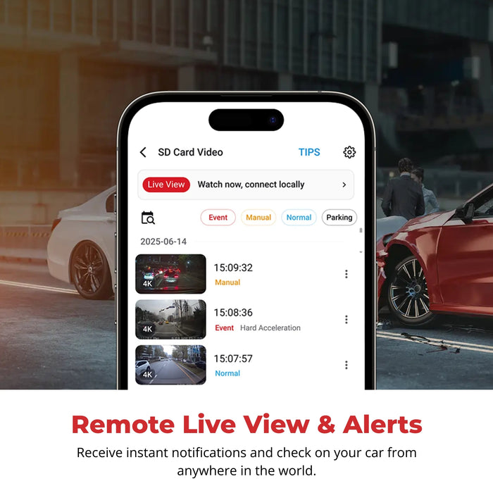 BlackVue DR970X-2CH LTE Plus 4K UHD Cloud Dashcam 