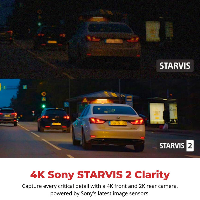 BlackVue Elite 10 2CH 4K UHD Sony STARVIS 2 Cloud Dashcam 