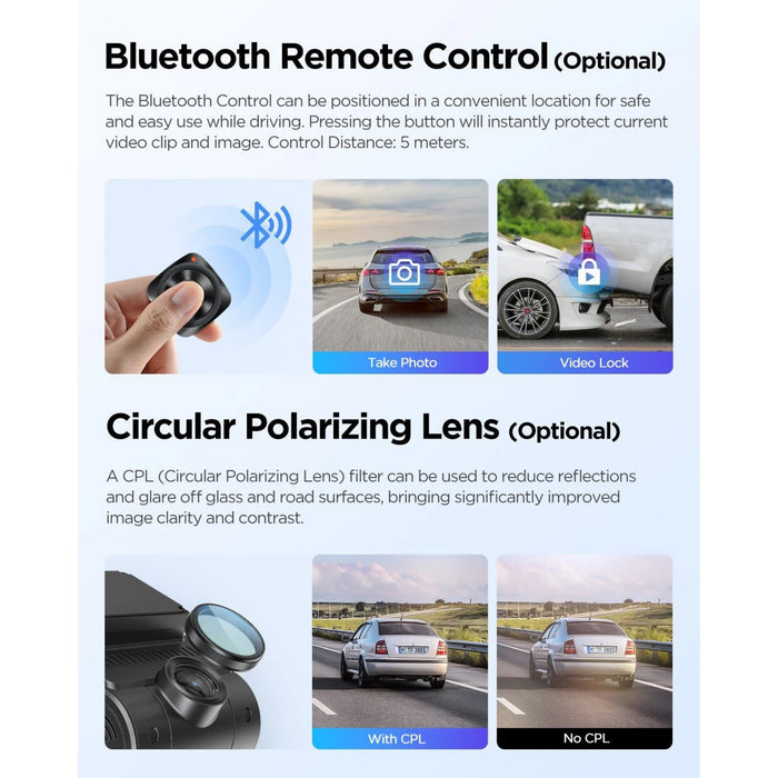 VIOFO A229 Plus 2-Channel 2K QHD Sony STARVIS 2 Dash Cam