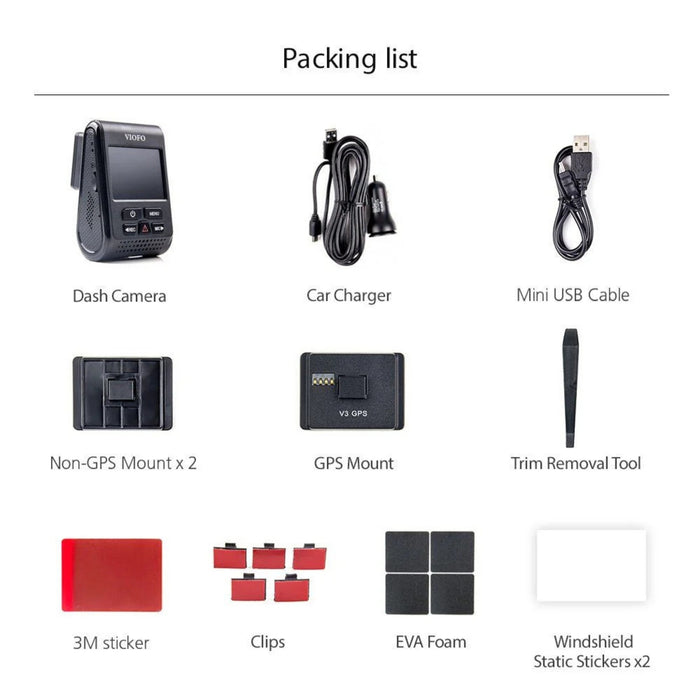 VIOFO A119 V3 Ownli Complete Protection Bundle