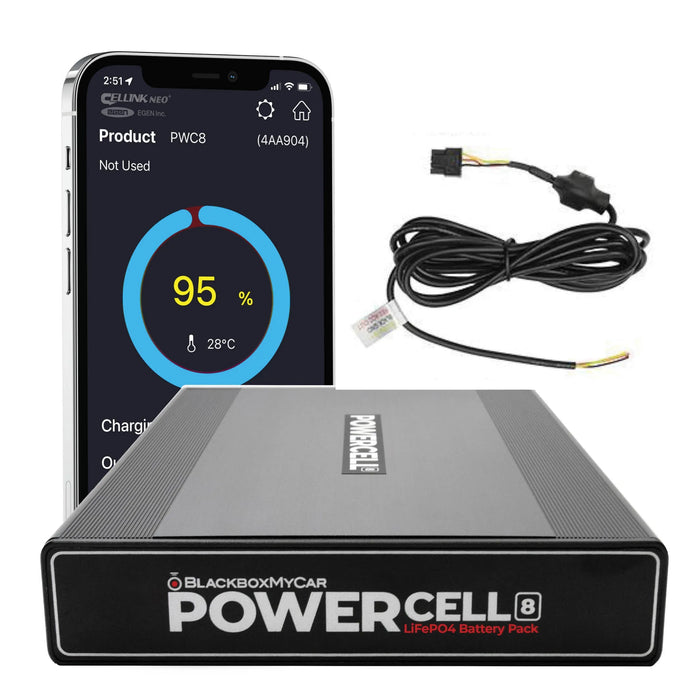 [REFURBISHED-GRADE B] BlackboxMyCar PowerCell 8 Dash Cam Akkupack 