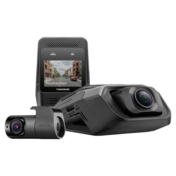 Thinkware ARC 800 front camera, touchscreen and included rear camera