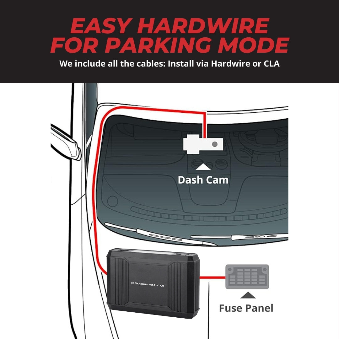 BlackboxMyCar PowerCell 5 LiFePO4 USB-C Dash Cam Battery Pack