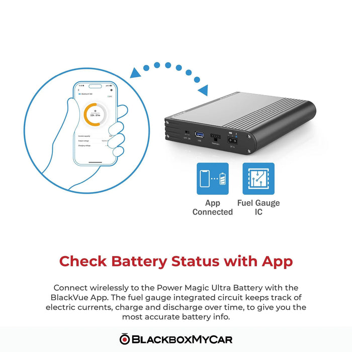 [REFURBISHED] BlackVue Power Magic Ultra Battery (B-130X) | BlackVue | Dash Cam Accessories | BlackboxMyCar