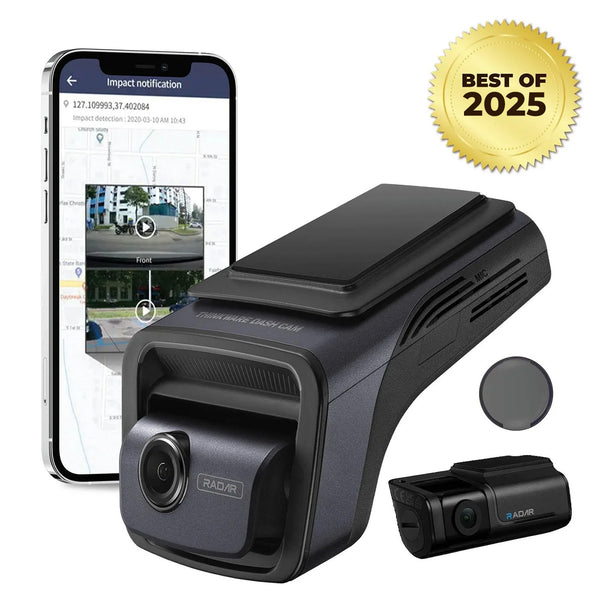 Thinkware U3000 4K UHD Front and Rear Cloud Dash Cam