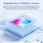 Sony STARVIS 2 IMX678 image sensor in the VIOFO A119M Pro