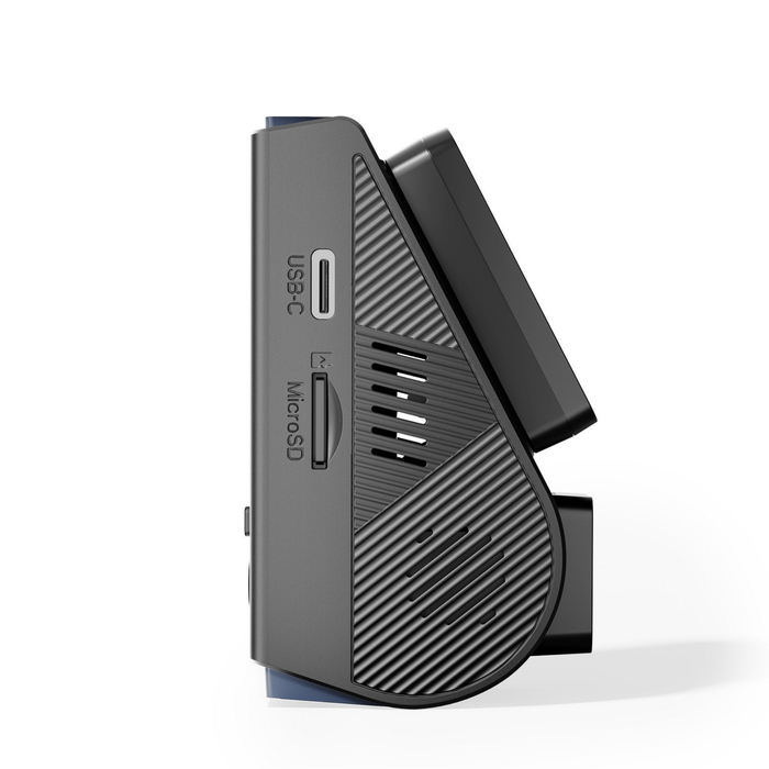 A119M Pro camera-body USB-C power/data port beside the microSD slot
