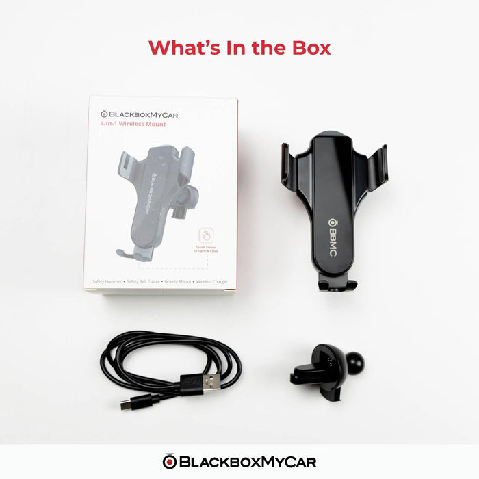 BlackboxMyCar 4-in-1 Safety Wireless Mount - Car Accessories - {{ collection.title }} - Car Accessories, sale - BlackboxMyCar