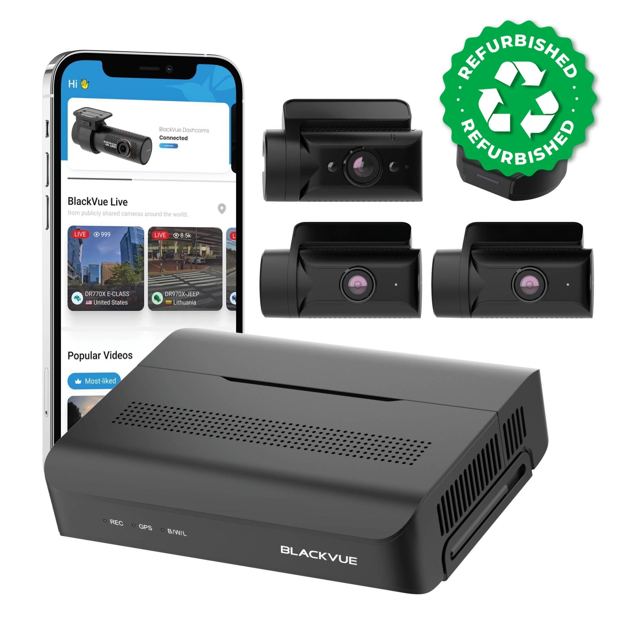 [REFURBISHED - SONDERVERKAUF] BlackVue DR770X Box 3-Kanal Cloud Dash Cam