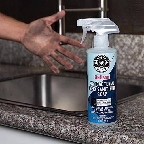 Chemical Guys OnHand antibacterial hand sanitizer