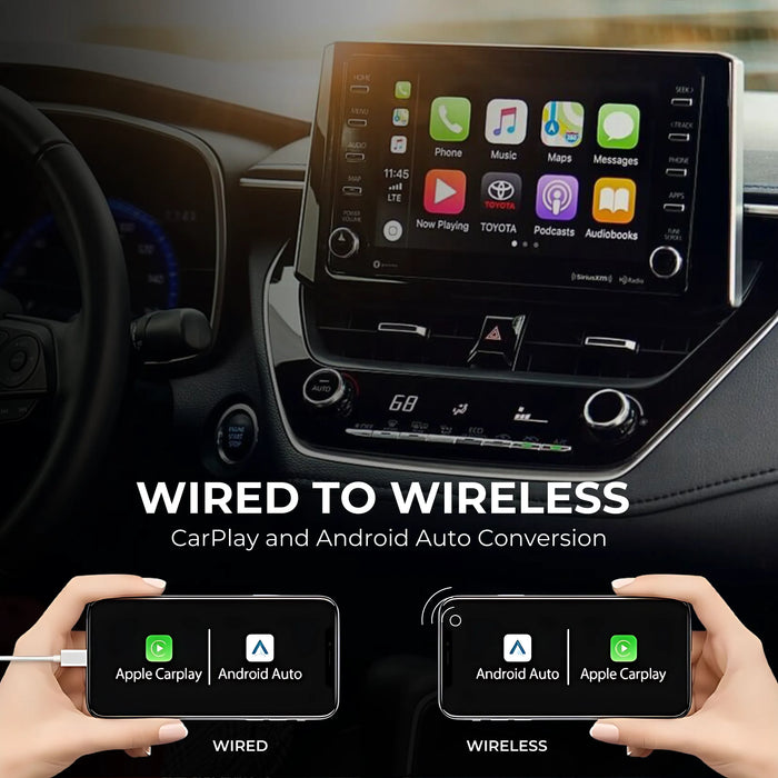 ZZ-2 ZEUS ULTRA 2 Wireless CarPlay and Android Auto Live Streaming Interface with a Built-in HDMI Output